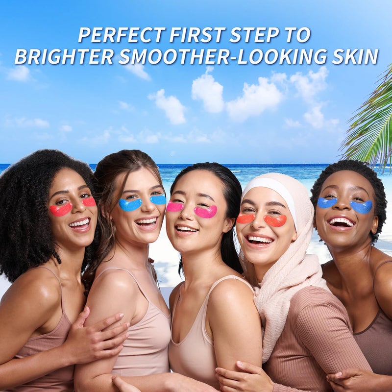 Onespring Eye Gel Pads (24 Pairs) - Under Eye Patches for Puffy Eyes, Wrinkles, Dark Circles, Natural Collagen Eye Gels, Under Eye Mask Patches for Face to Soothe Puffiness, Eye Bags - Image 5