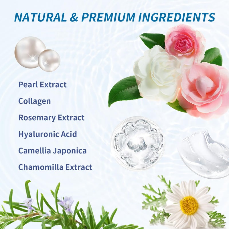 Onespring Eye Gel Pads (24 Pairs) - Under Eye Patches for Puffy Eyes, Wrinkles, Dark Circles, Natural Collagen Eye Gels, Under Eye Mask Patches for Face to Soothe Puffiness, Eye Bags - Image 3