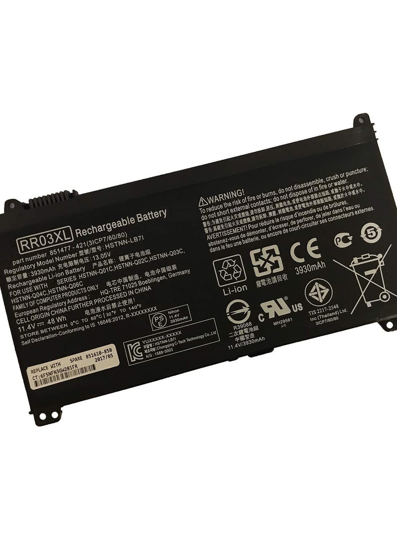 أن أم سي LAPTOP BATTERY HP FOR RR03XL - Image 1
