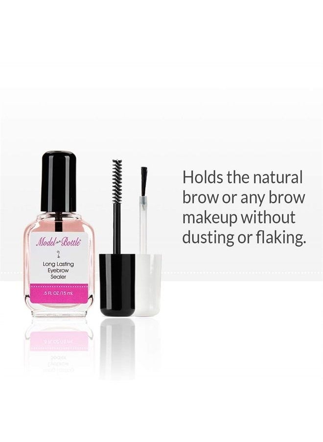 Eyebrow Sealer with Mascara and brush applicator for flawless eyebrows all day