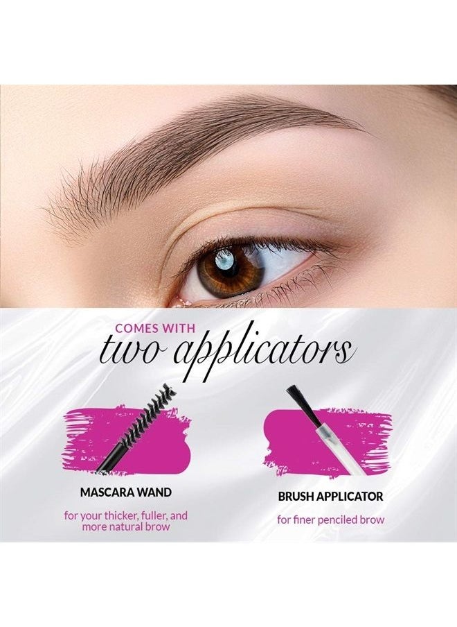 Eyebrow Sealer with Mascara and brush applicator for flawless eyebrows all day