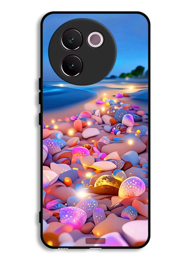 Tolwak Vivo V30e 5G Protective Case Cover Stones Art - Image 1