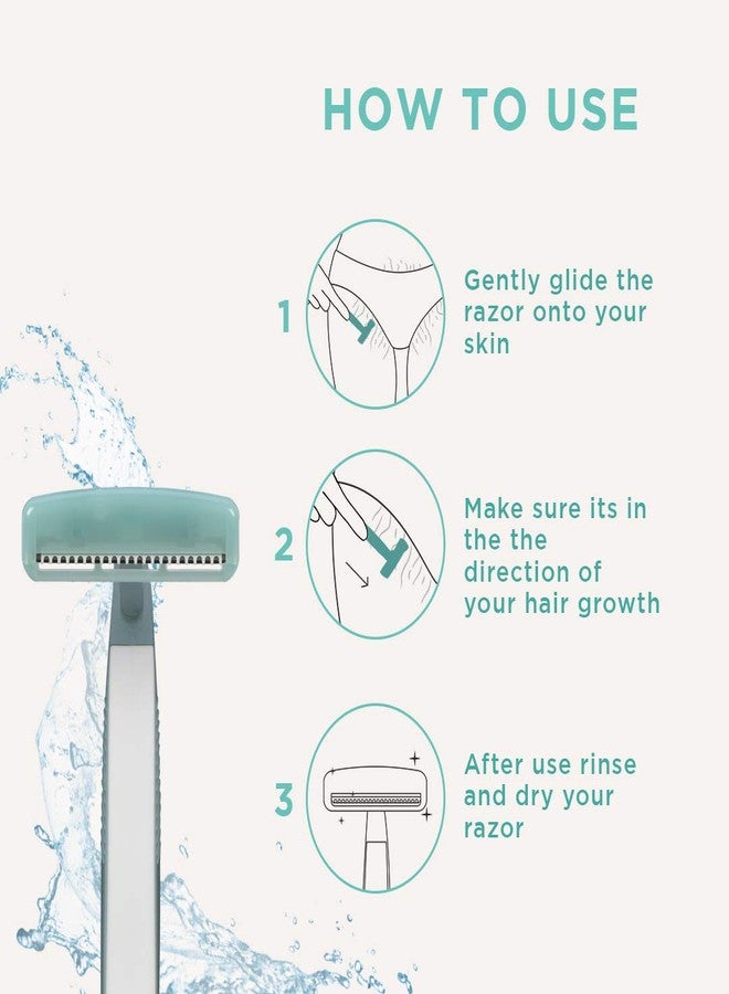 FURR Bikini Line Razor With Shaving Foam For Women | With Protective Sleeve & Anti Slip Grip | Painless Hair Removal | Irritation & Rash Free Shaving | For Women Multi - Image 3