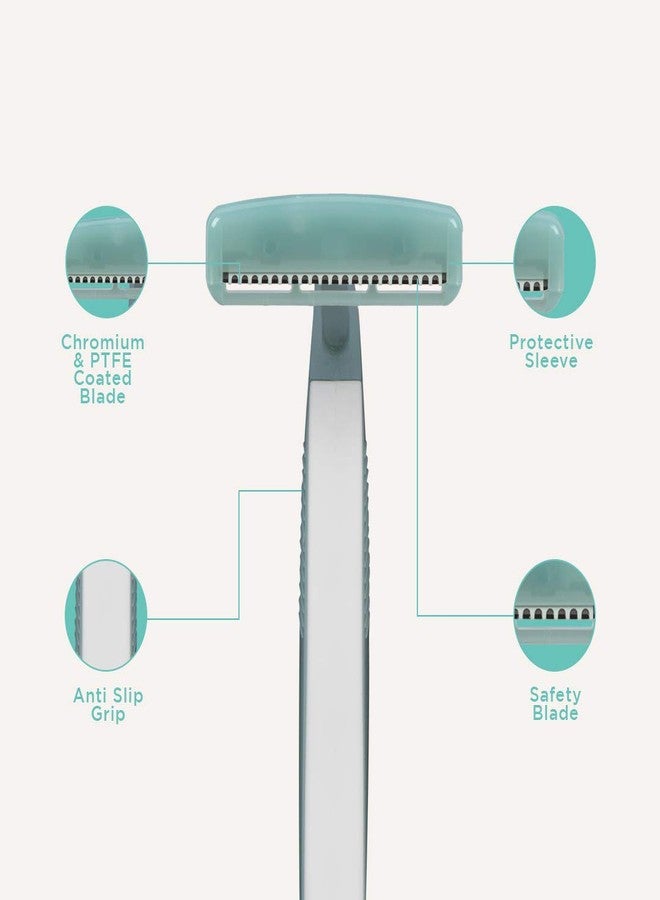 FURR Bikini Line Razor With Shaving Foam For Women | With Protective Sleeve & Anti Slip Grip | Painless Hair Removal | Irritation & Rash Free Shaving | For Women Multi - Image 4
