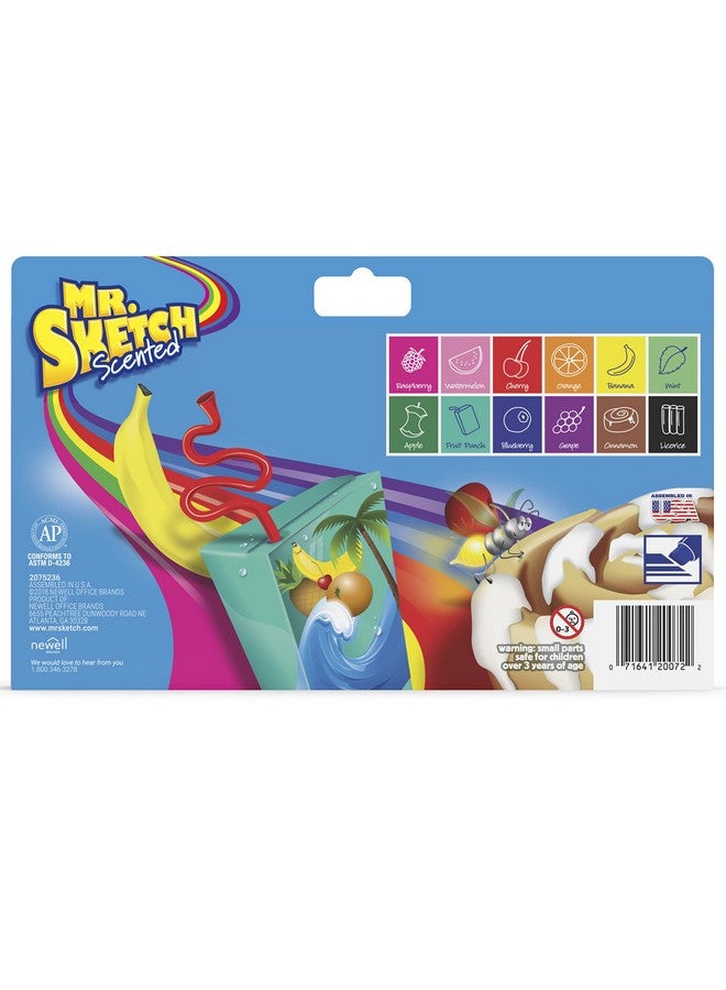 مستر.سكيتش أقلام تلوين مائية من سانفورد، ألوان متنوعة معطرة، مجموعة 12 قطعة - Image 5