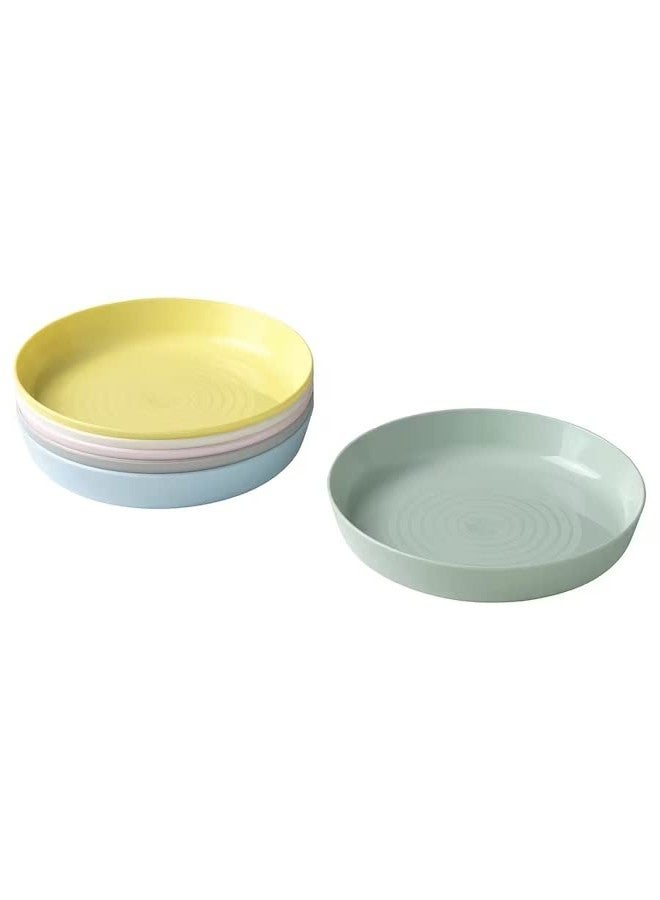 NT-STAR Kids Unbreakable Tableware Set of 6, Multicolor(Plates, Plastic) - Image 1