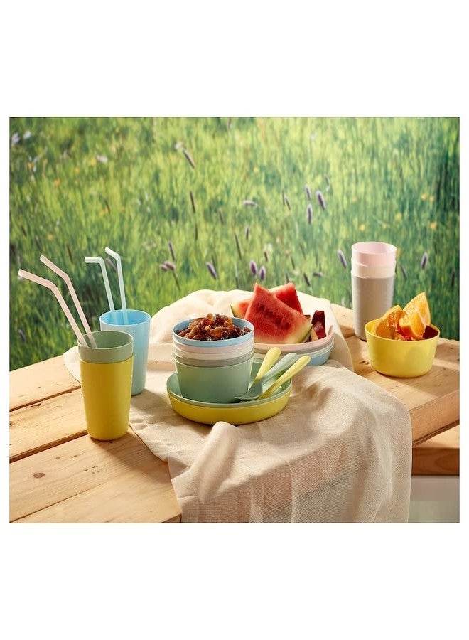NT-STAR Kids Unbreakable Tableware Set of 6, Multicolor(Plates, Plastic) - Image 5