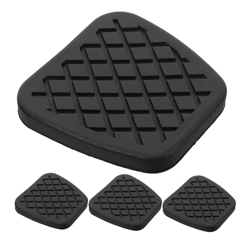 Nonslip Rubber Brake Pedal Pads Set of 4 for Secure Installation and High Durability - Image 2