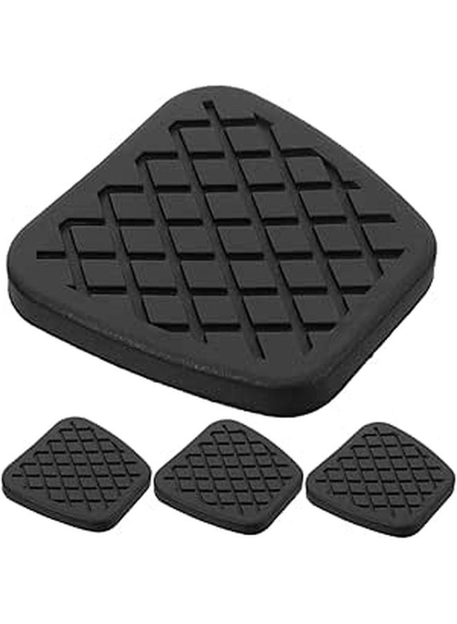 Nonslip Rubber Brake Pedal Pads Set of 4 for Secure Installation and High Durability - Image 1