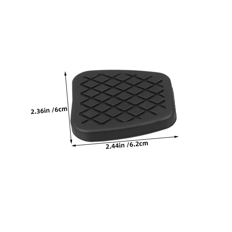 Nonslip Rubber Brake Pedal Pads Set of 4 for Secure Installation and High Durability - Image 3