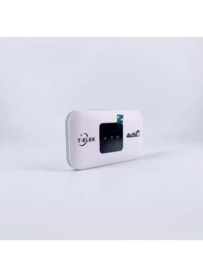 T-ELEK 4G/5G LTE Portable WiFi 6 Router, Wireless Modem Hotspot, 3000mAh Battery - Image 4