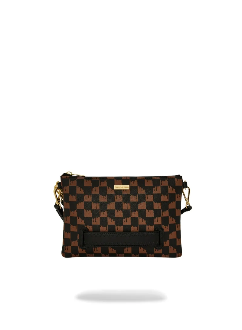 SPRAYGROUND CDCHECK x KA1 CLUTCH BROWN