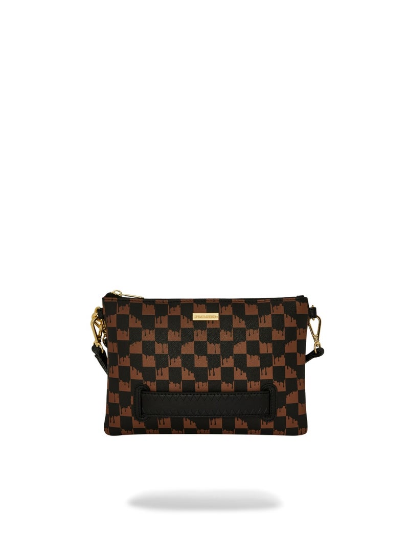 SPRAYGROUND CDCHECK x KA1 CLUTCH BROWN - Image 4