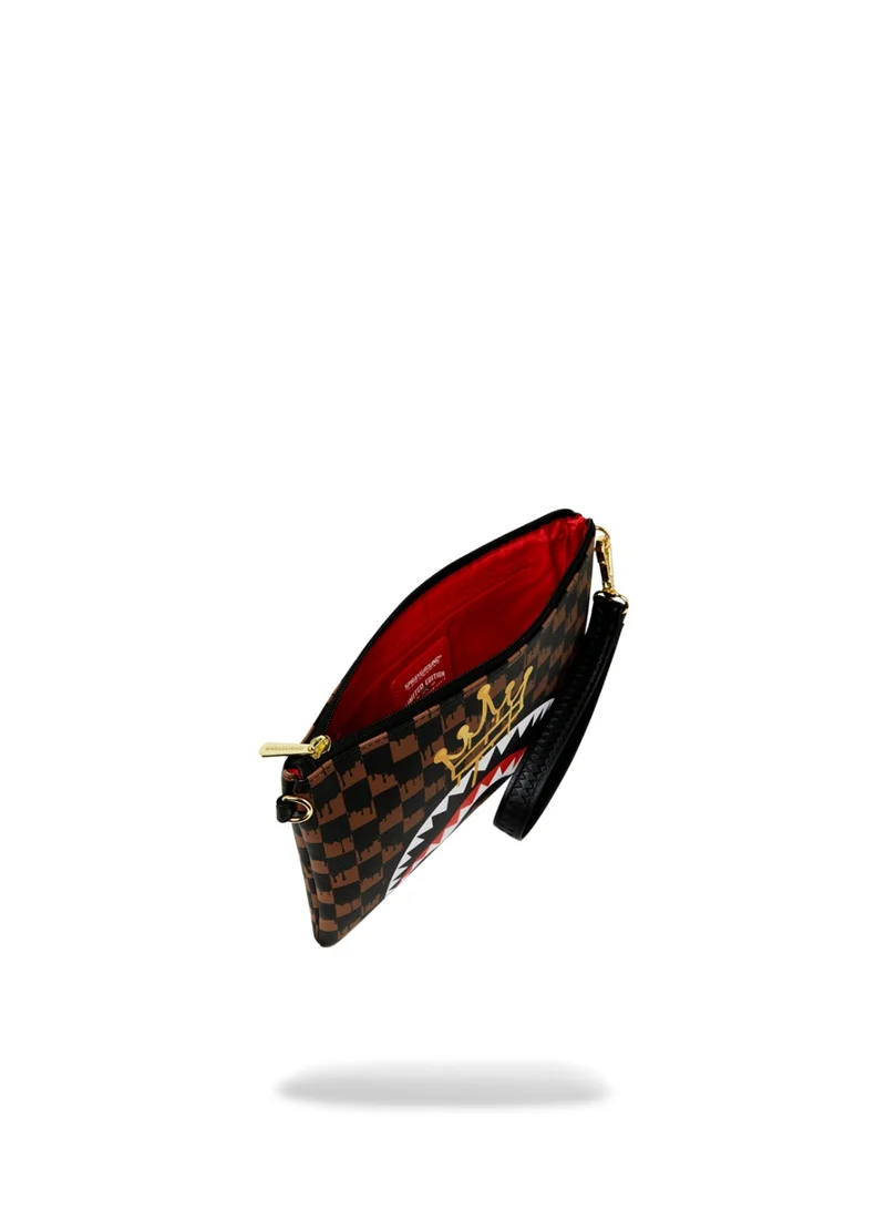 SPRAYGROUND CDCHECK x KA1 CLUTCH BROWN