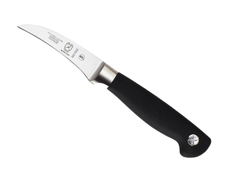 Mercer Culinary M21052 Genesis 3-Inch Peeling/Tourne Knife, Black - Image 1