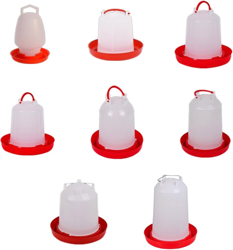 Poultry Drinking Water Container for Chickens Birds Fowl and Long-Lasting Geese Feeder Dispenser for Fowl - Image 3