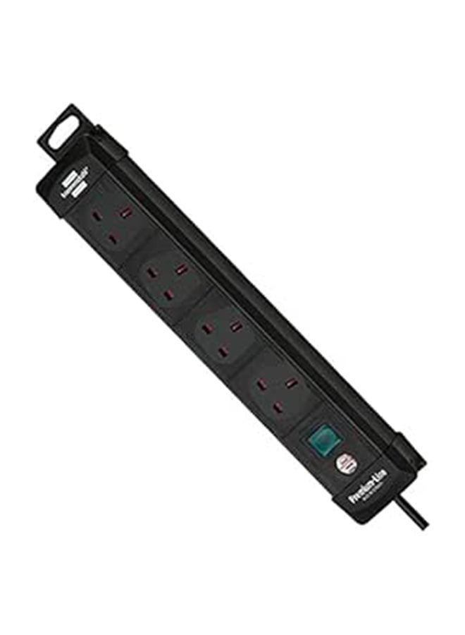 Brennenstuhl 4way Extension Lead With 1.8m Cable Uk Socket