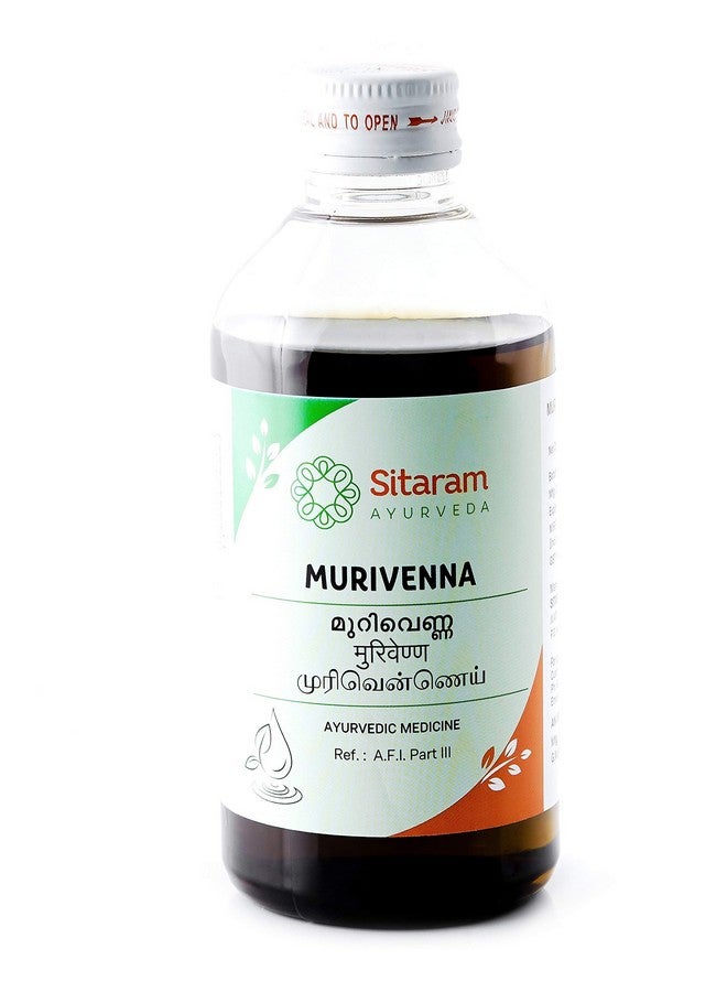 SITARAM زيت موري فينا من سيتارام أيورفيدا 200 مل | زيت موري فينا الأيورفيدي من كيرالا لإدارة جميع أنواع الإصابات بما في ذلك الالتواءات، الشد، الكسور، الخلع والحروق. - Image 1