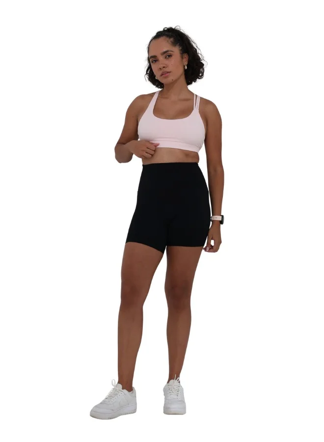 Mohuki Pink Active Triple Line Crossback Bra for Women | Best Price UAE