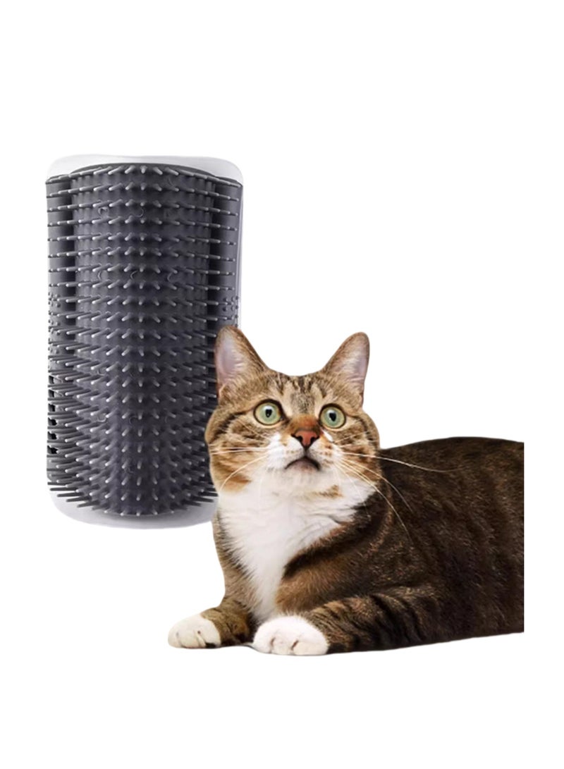 Oldzhan A set of 3-piece cat catcher - multi-color self-cleaning massage comb, anti itch device, and corner hair catcher (with catnip included) - Image 2