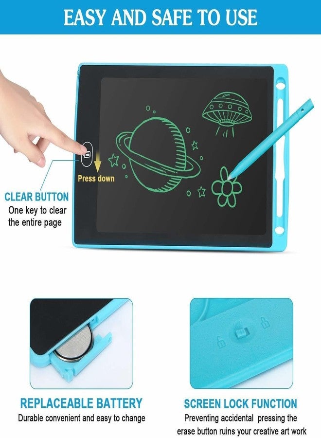 VICORP Writing Tablet 8.5 Inch Screen Electronic Writing & Drawing Board Doodle Board | Reusable Drawing eWriter | Smooth Stylus | One-Touch Erase | Ultra-Thin & Lightweight | Eye-Friendly - Image 2