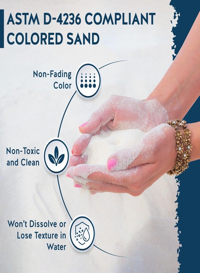Alternative Imagination White Fine Colored Sand for Ritual Use, Zen Gardens, Incense Burners, Smudging Bowls, Unity Ceremonies, Mandalas, Spiritual Practices, Arts & Crafts (1 Pound) - Image 3