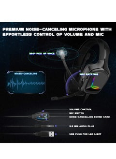 onikuma K20 Over-Ear Wired Gaming Headset With Mic  - Image 4
