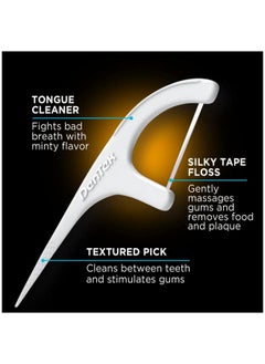 Dentek Floss Picks & Travel Case For Onthego 4 Travel Cases With 6 Floss Picks Each (Pack Of 1)  - Image 4