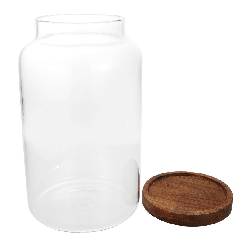 8 Liter Glass Sealed Food Storage Jar with Airtight Lid Large Capacity Grain Tea Canister - Image 2