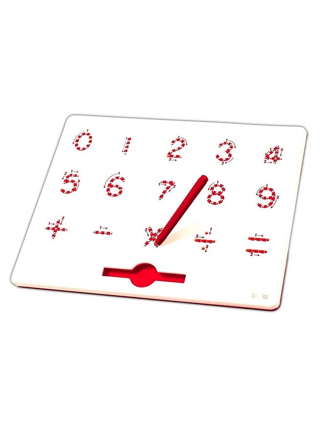 Play22 Magnetic Drawing Board - Stem Educational Learning Numbers Kids Letter Board - Writing Board For Kids Erasable - Magnetic Doodle Board - Best Gift For Kids (Numbers) - Image 1