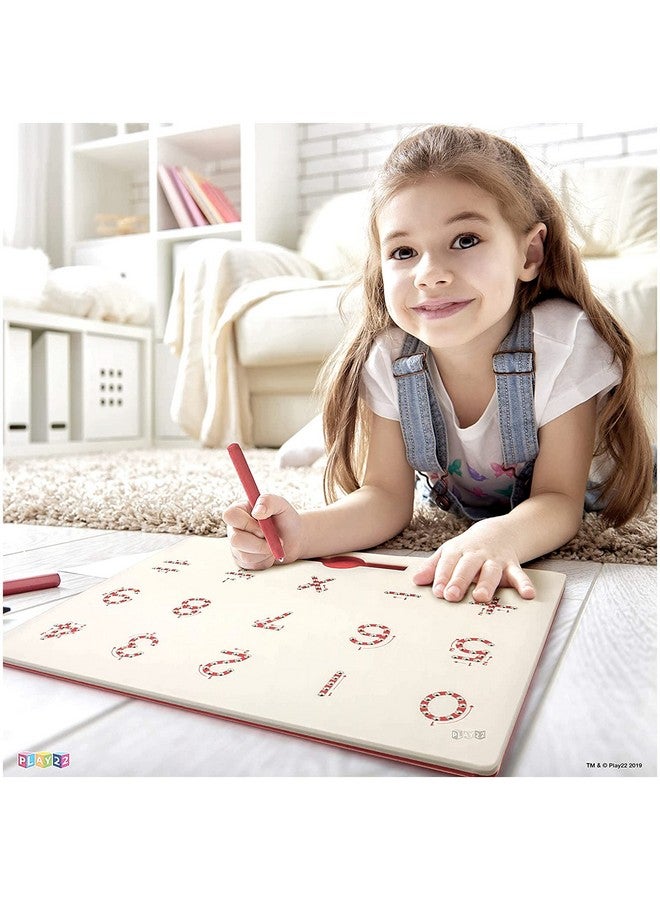 Play22 Magnetic Drawing Board - Stem Educational Learning Numbers Kids Letter Board - Writing Board For Kids Erasable - Magnetic Doodle Board - Best Gift For Kids (Numbers) - Image 2