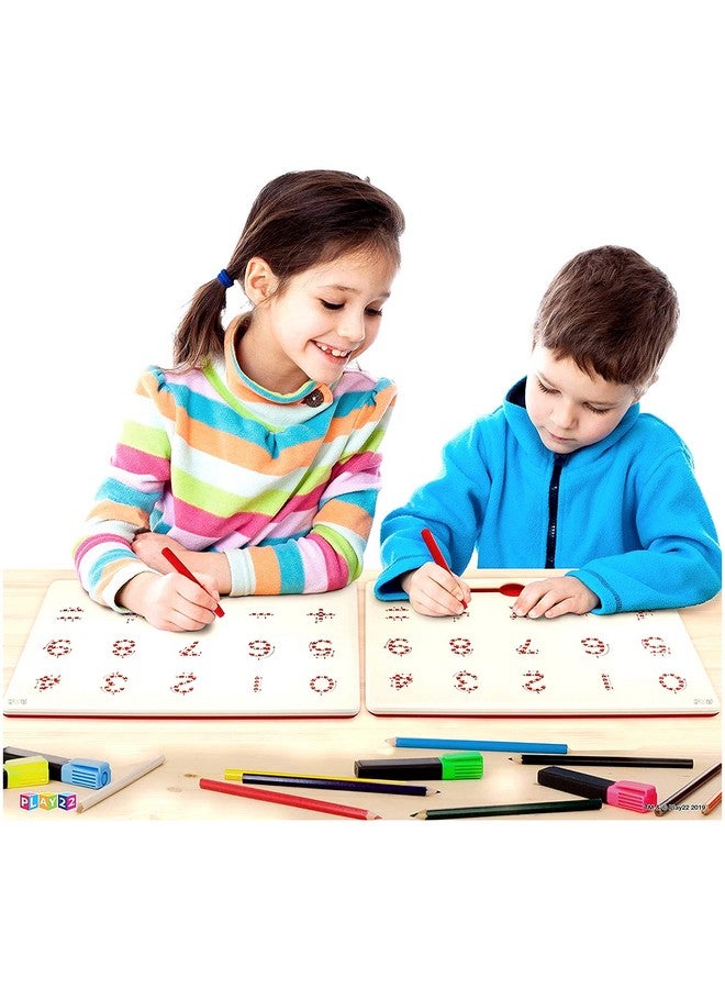 Play22 Magnetic Drawing Board - Stem Educational Learning Numbers Kids Letter Board - Writing Board For Kids Erasable - Magnetic Doodle Board - Best Gift For Kids (Numbers) - Image 5