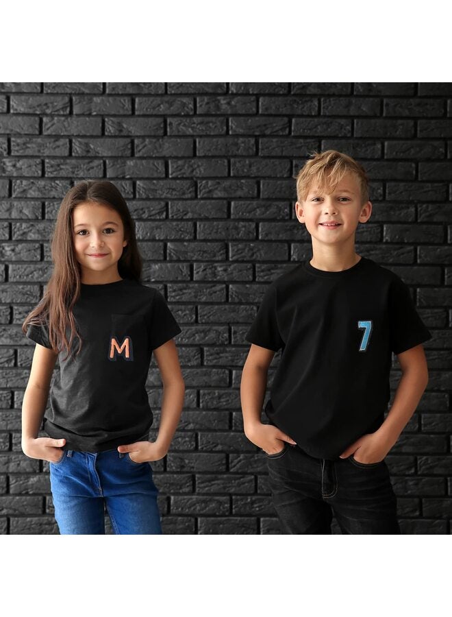 36 PCS Iron on Letters and Numbers Patches, Colorful Letter Patches Alphabet Embroidered Patch A-Z, Numbers 0-9 Applique for Clothes, Dress, Hat, Socks, Jeans, DIY Accessories - Image 5