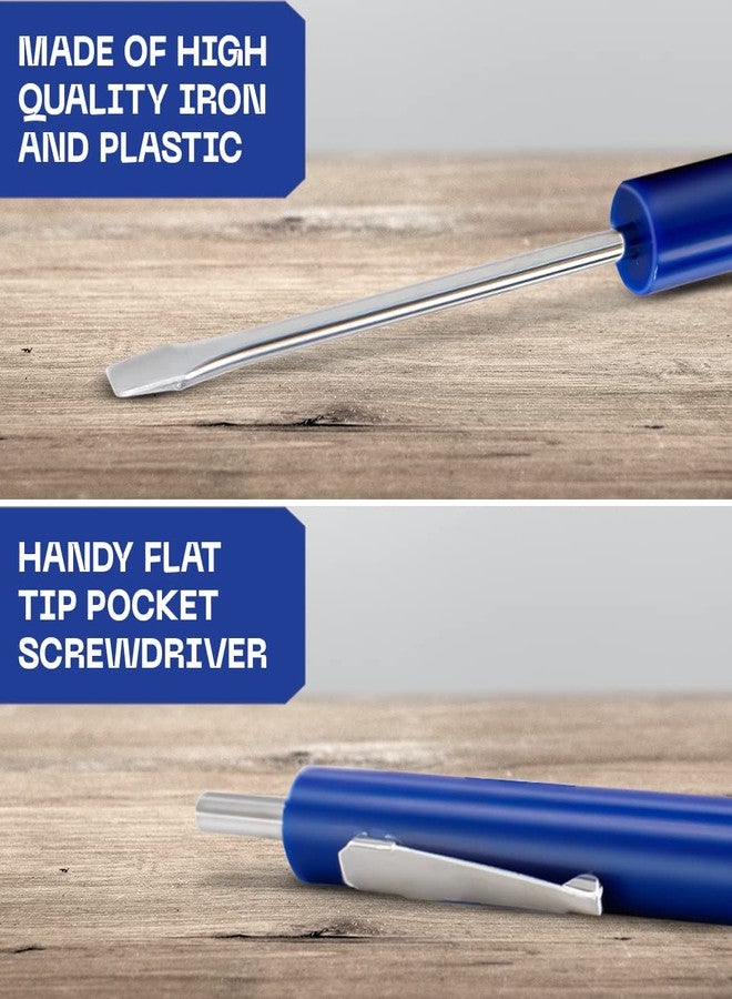 Silginnes Mini Pocket Screwdriver - Removal Tool - Precision Thermostat Tool - 3 Pack - Schrader Removal - Small Size - 3 Point Screwdriver - Automotive Tools - Image 3