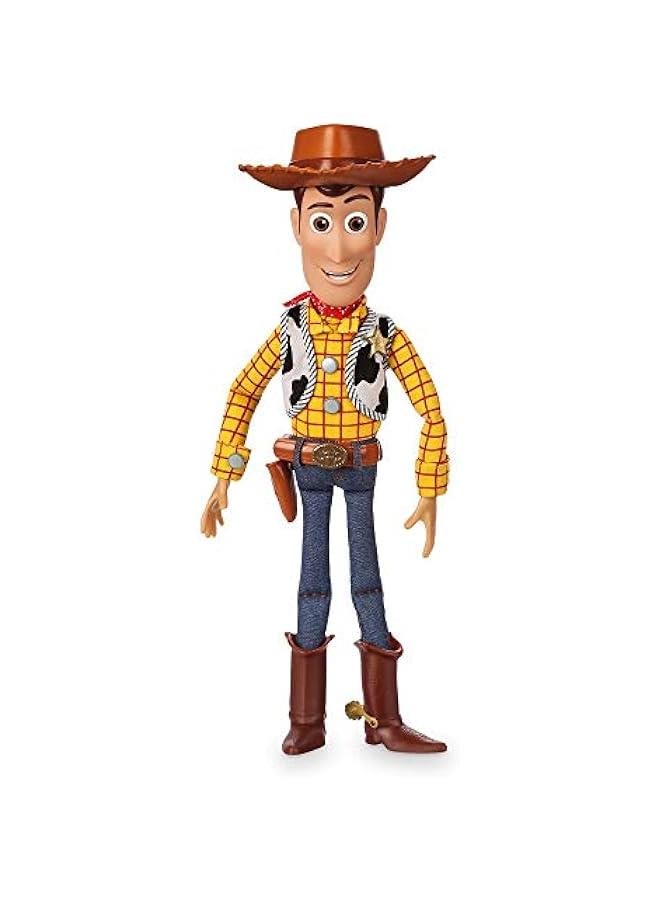 Store Official Sheriff Woody Talking Action Figure from Toy Story, Features Sounds and Phrases from The Movies, Interacts with Other Figures and Toys - Image 1