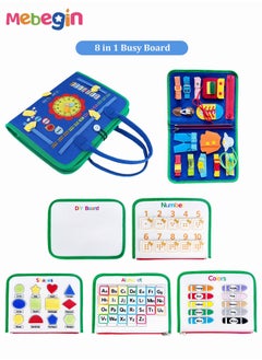 MEBEGIN Busy Board Toys Montessori Toys Sensory Board for Fine Motor Skill Toddler Busy Board Toddler Travel Toys Pre-Kindergarten Toys for Boys and Girls  - Image 2