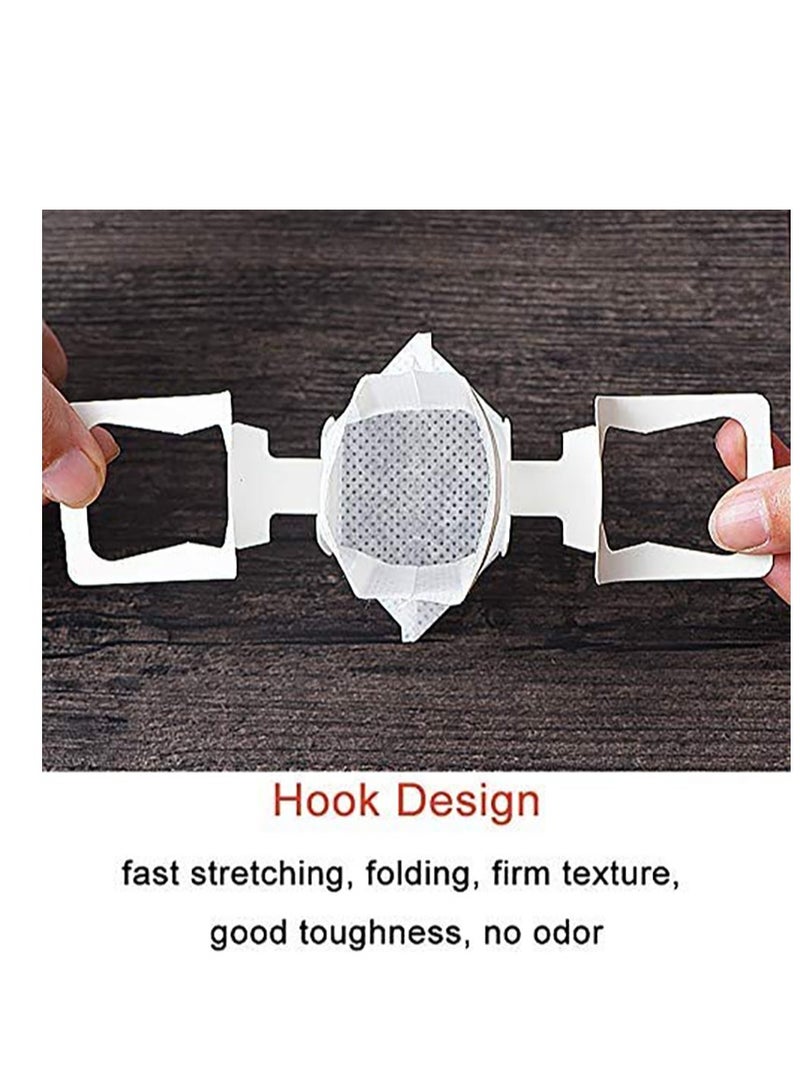 SYOSI 100Pcs Portable Coffee Filter Paper Bag, Disposable Drip Hanging Ear Drip Coffee Bag, Single Serve Coffee Filter Bag Coffee Filter Bag Perfect for Travel Camping Home Office - Image 5