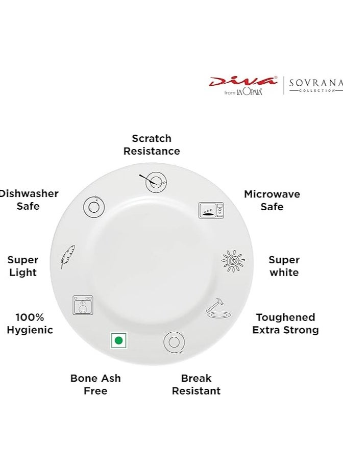 Laopala Moroccan Gold 26 Pcs Dinner Sets Plates Microwave Safe & Dishwasher Safe Minimalist Style Lightweight Utensil Set-Reusable  - Image 5