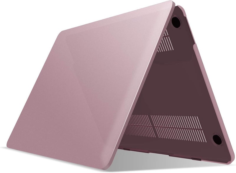 I Benzer Compatible with 2025 2024 M2 MacBook Pro 13 Inch Case 2025-2016 M1 A2338 A2289 A2251 A2159 A1989 A1706 A1708, Hard Shell Case & Keyboard Cover for Mac Pro 13, Rose Gold, T13MPK+1C - Image 5