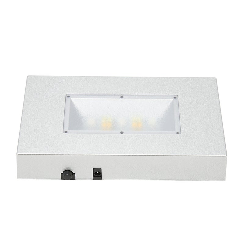 LED Light Stand Base USB Powered Multi Lighting Modes Rectangular Light Display Base for Crystal Silver - Image 4