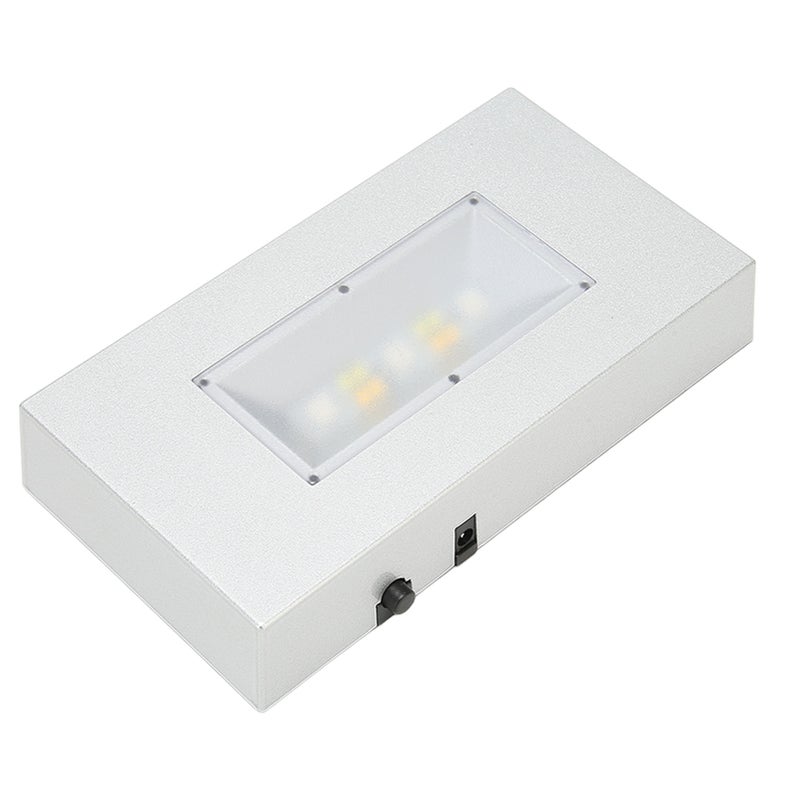 LED Light Stand Base USB Powered Multi Lighting Modes Rectangular Light Display Base for Crystal Silver - Image 3