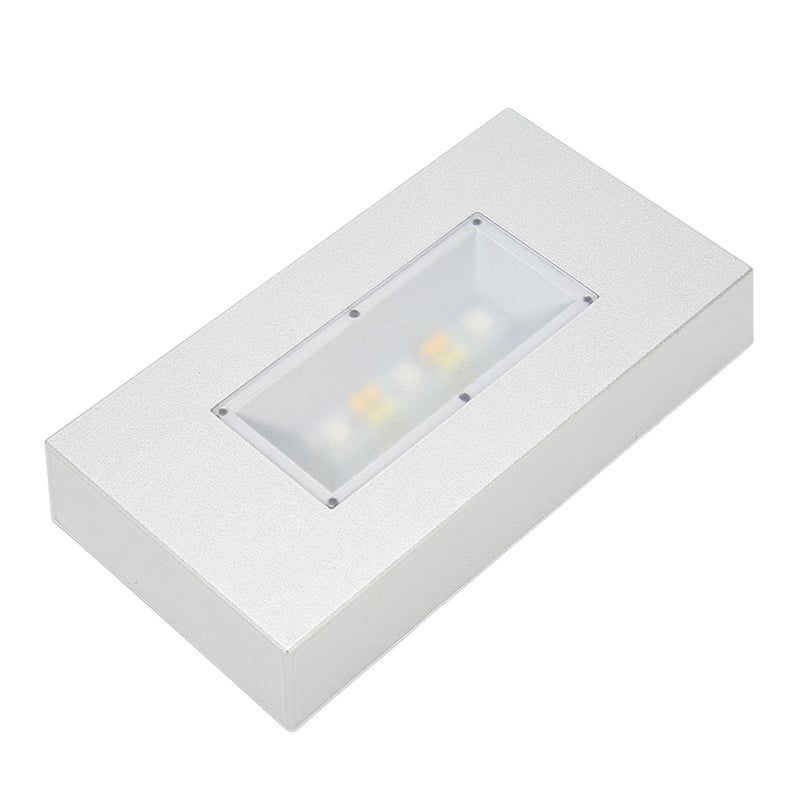 LED Light Stand Base USB Powered Multi Lighting Modes Rectangular Light Display Base for Crystal Silver - Image 5