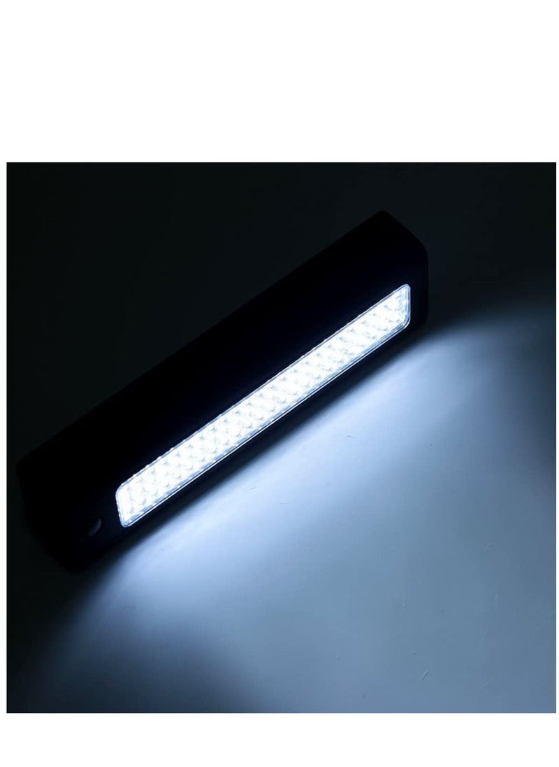 KASTWAVE - مصباح فحص LED، مصباح يدوي محمول مكون من 72 لمبة LED مع خطاف تعليق يدور 360 درجة و3 مغناطيسات قوية لإصلاح السيارات والشاحنات والورش والجراج والتخييم في حالات الطوارئ - Image 1