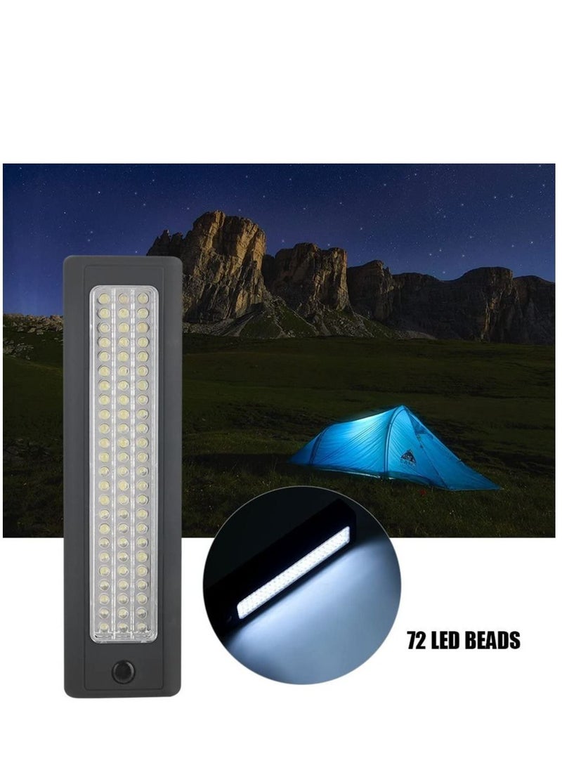 KASTWAVE LED Inspection lamp, Portable 72 LED Light Bulbs Flashlight Torch Work Light with a 360° Rotatable Hanging Hook and 3 Strong Magnets for Car Truck Repairing Workshop Garage Camping Emergency  - Image 2