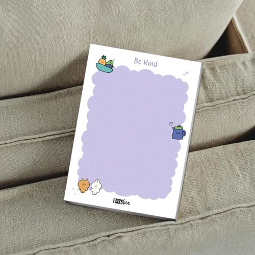 PAPBOO Easy to carry Cute A6 Size Tear-off Notepads,90 Sheets,100 GSM, Gift(Be Kind) - Image 3