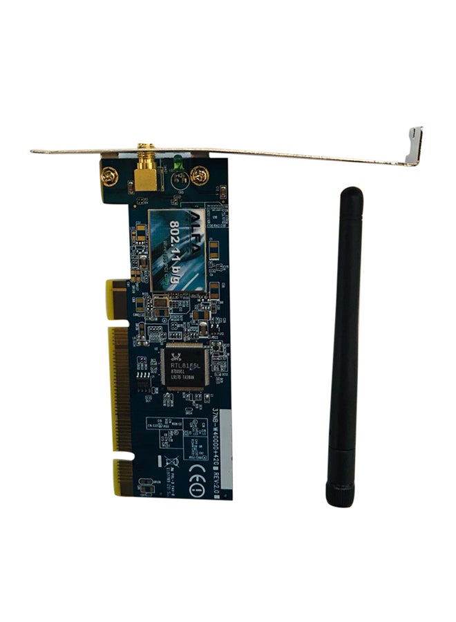 آلفا محول واي فاي PCI AWPCI36T 802.11G متعدد الألوان - Image 1