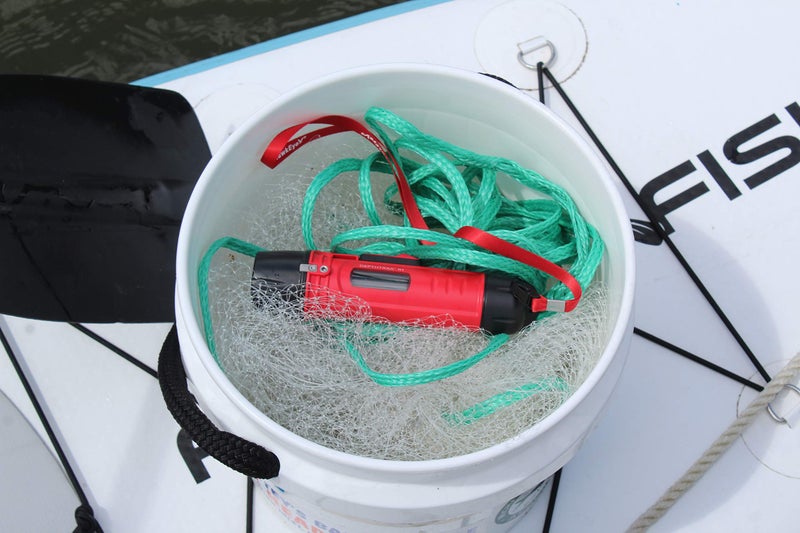 HawkEye DT1H Handheld Depth Finder with Temperature, 300 Feet - Image 4
