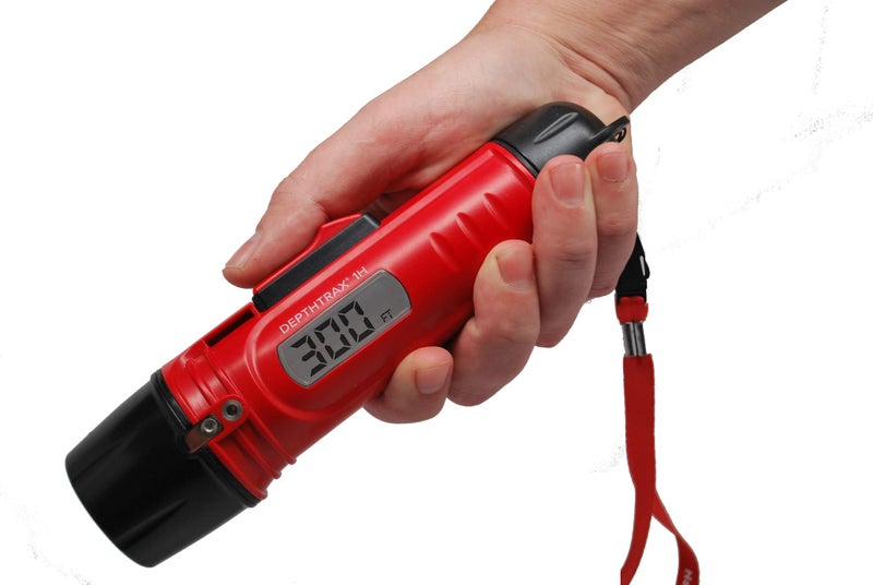 HawkEye DT1H Handheld Depth Finder with Temperature, 300 Feet - Image 2