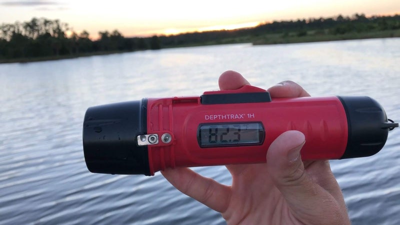 HawkEye DT1H Handheld Depth Finder with Temperature, 300 Feet - Image 3