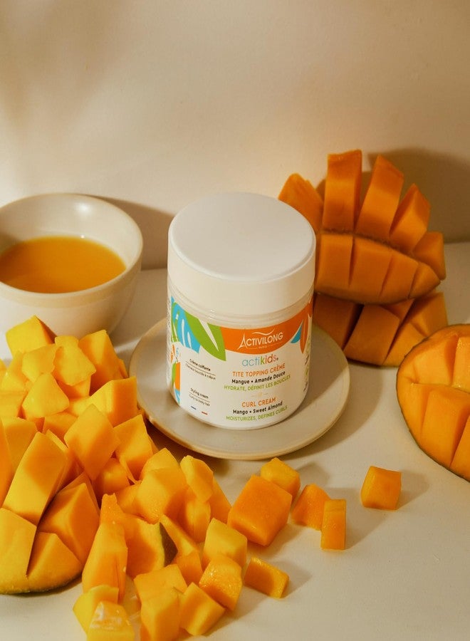 Activilong Actikids Topping Curl Cream - Light Melting Cream to Sculpt and Redefine Your Kid’s Curls - Enriched with Organic Sweet Almond Oil and Mango Butter - Non-Greasy/Leaves No Flakes - 300 ml. - Image 3
